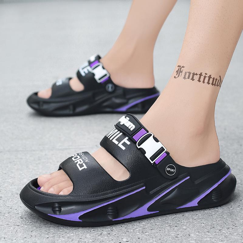 Men's Outdoor Sandals Slippers Beach Comfortable Slides Soft Clogs Men Casual Garden Shoes NEW Men Women Beach Sandals Slippers