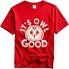 Comfort Tshirt New Arrived Boys Crew Neck Tshirt Graphic Its Owl Good Anime Unisex Teeshirt Soft Cotton Tee Fashion Tee