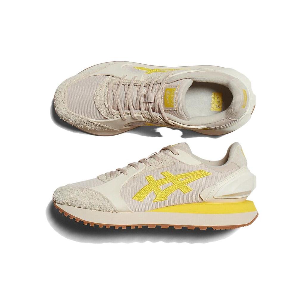 Onitsuka Tiger Moage CO Mineral Beige Vibrant Yellow Unisex Sneakers Cream 1183B555-250