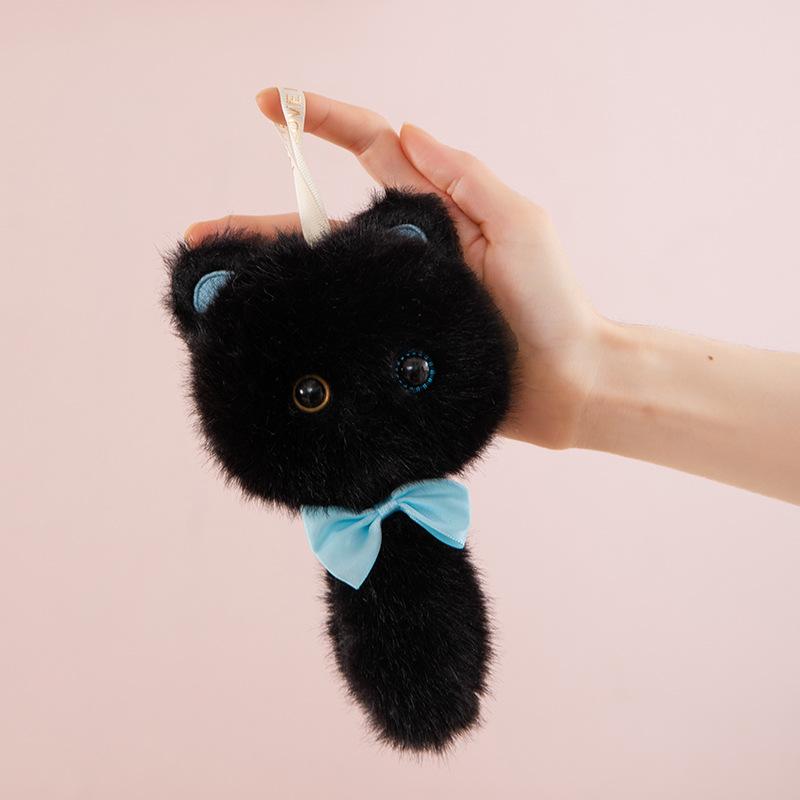 Cute Long-eared Rabbit Plush Pendant Cartoon Alpaca Doll Girl Bag Hanging Ornament Boutique Keychain