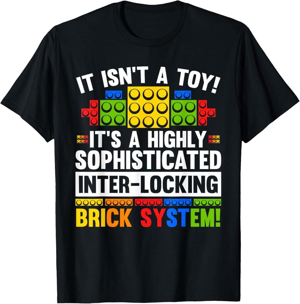 Master Builder Bricks Blocks Play Toys T-Shirt