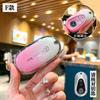 TPU Car Key Case Cover Shell For Mercedes Benz 2021 C S Class W223 W206 S350L S400L S450L S500L Protector keychain Accessories ZS4