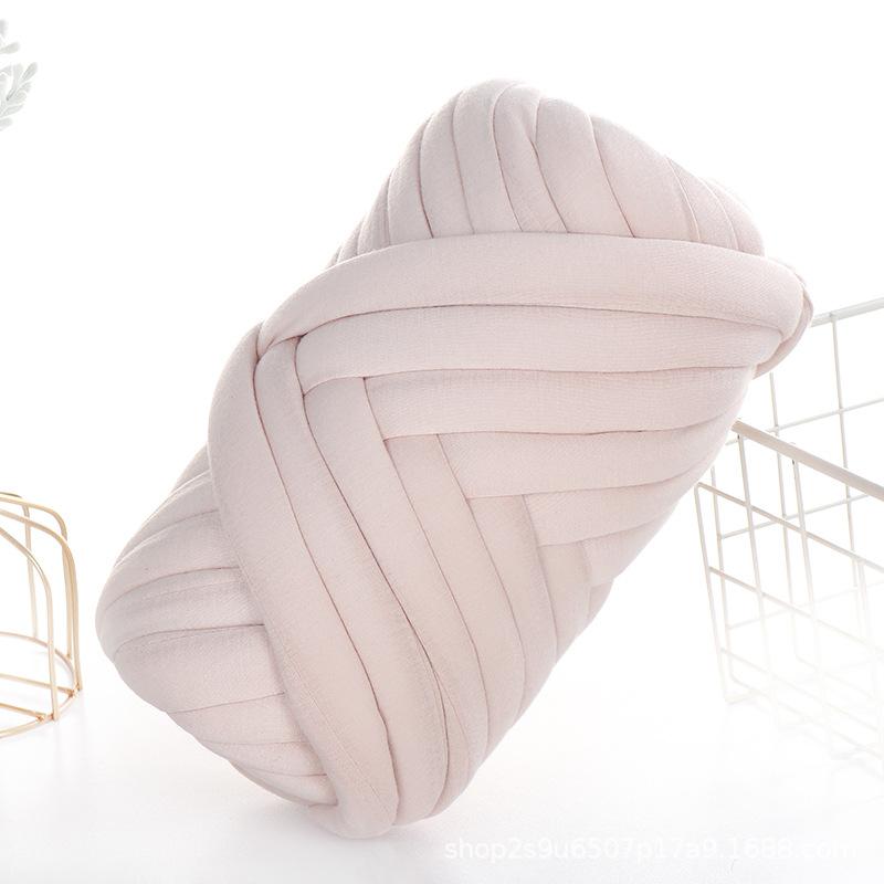 

Рукоделие Вязание крючком Пряжа Толстая ручная вязка Одеяло своими руками Гнездо для собак и кошек Обернутая кровать Очень толстые полоски ткани Dunking Heart Шерстяная пряжа Клубок 1000g