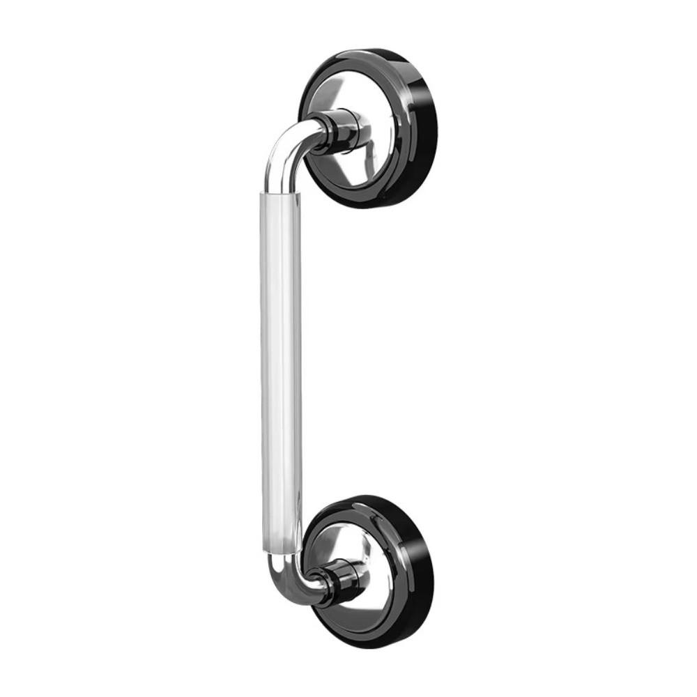 Removable Suction Cup Door Handle Waterproof Anti-slip Bathroom Shower Auxiliary Handle Simple No Drilling Glass Door Handrail