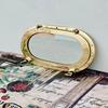 Brass Oval Porthole Brass Ship Mirror, Nautical Window Wall Mirror, Maritime Bathroom Mirror Home Decor, Gift