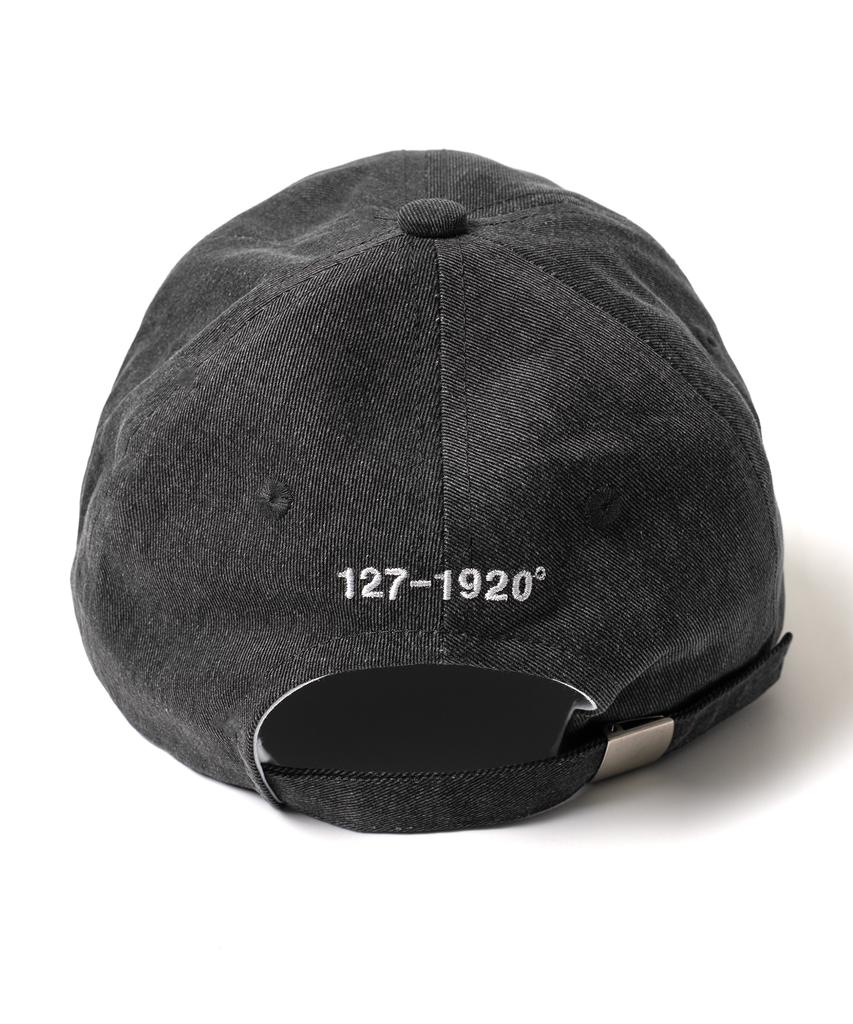 QUTON Fade Bold Logo Ball Cap_Gray
