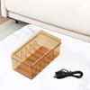 Cable Box, Management Box with Compartments for Office Desk