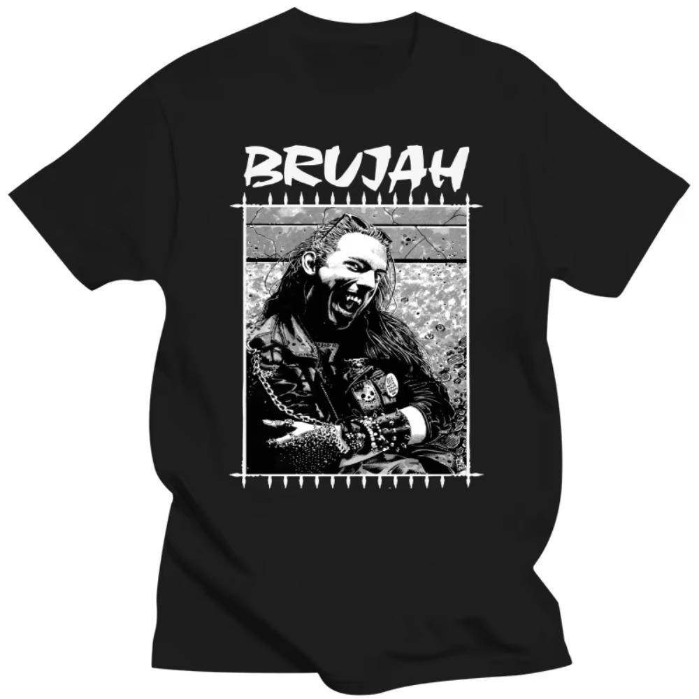 Masquerade Clan: Brujah Retro T Shirt Brujah Tim Bradstreet Male Cotton T-shirt Fashion Men Tee-shirt 4XL 5XL Plus Size
