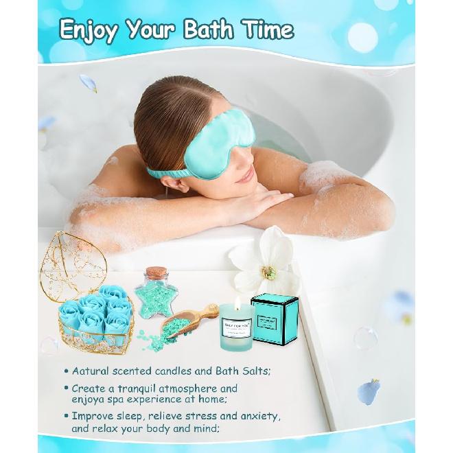 Birthday Gifts for Women, Women Gifts for Christmas, Happy Birthday Gift Basket, Relaxation Gifts for Women, Mom, Her, Best Friend, Sister Gifts,