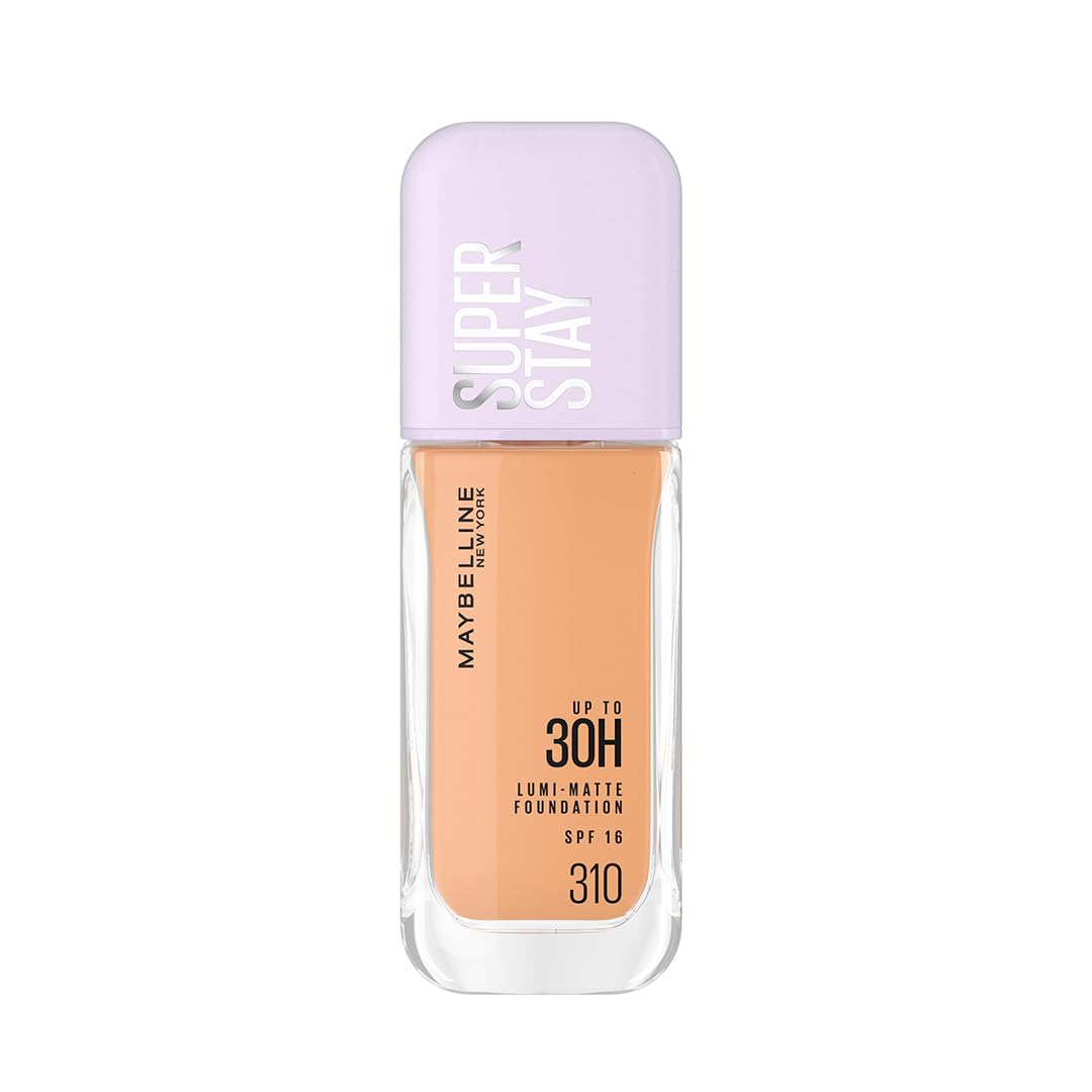

Maybelline New York Super Stay Lumi Matte Liquid Foundation 30H Long Lasting Lightweight Buildable Full Coverage 35ml