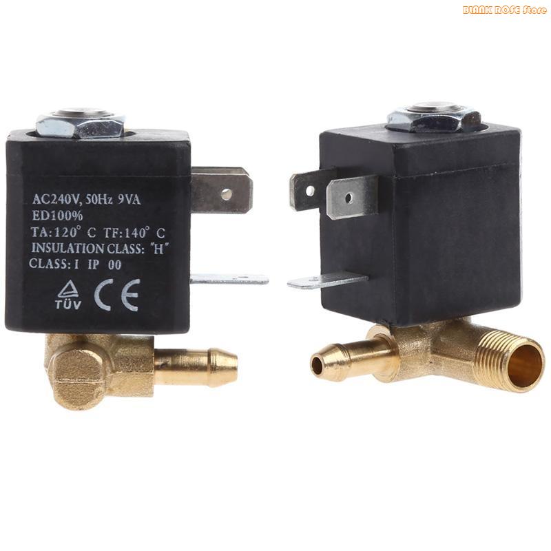 K1AE Magnetventil N/C AC 230V G1/8" Messing Dampf Luft Generator Wasser Magnetventil für Ventil Cof