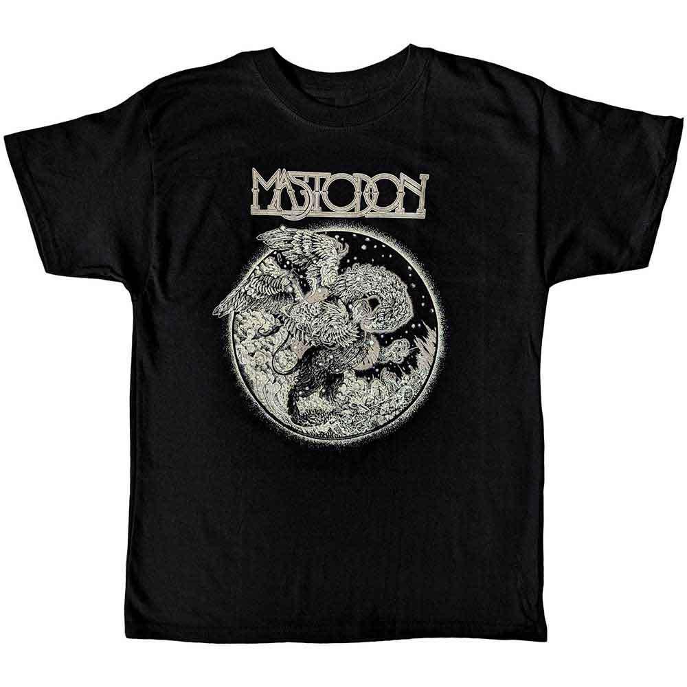 Boys  Mastodon Griffin T-shirt Youth Medium Black S