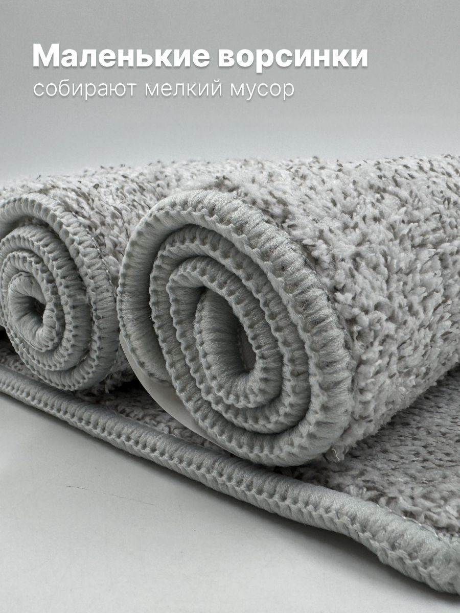 

Flat Mop Cloth Replacement Cloth One Size сірий