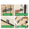 New Reusable Cable Ties Self Adhesive Adjustable Cord Storage Straps Wire Organizer for Desktop Office Cable Management