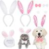 Easter Children's Rabbit Headband Pet Rabbit Hat Bow Tail Set