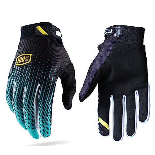 SEKIDAR Motorcycle Gloves, Motorcycle Gloves, Full Finger, Cycle Gloves, Racing, Off-Road, Gloves, Anti-Slip, Summer, Shockproof, Breathable, Dur