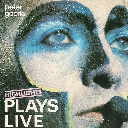

CD PETER GABRIEL - Plays Live - Highlight PGDLCD1 Charisma Europe Rock Used