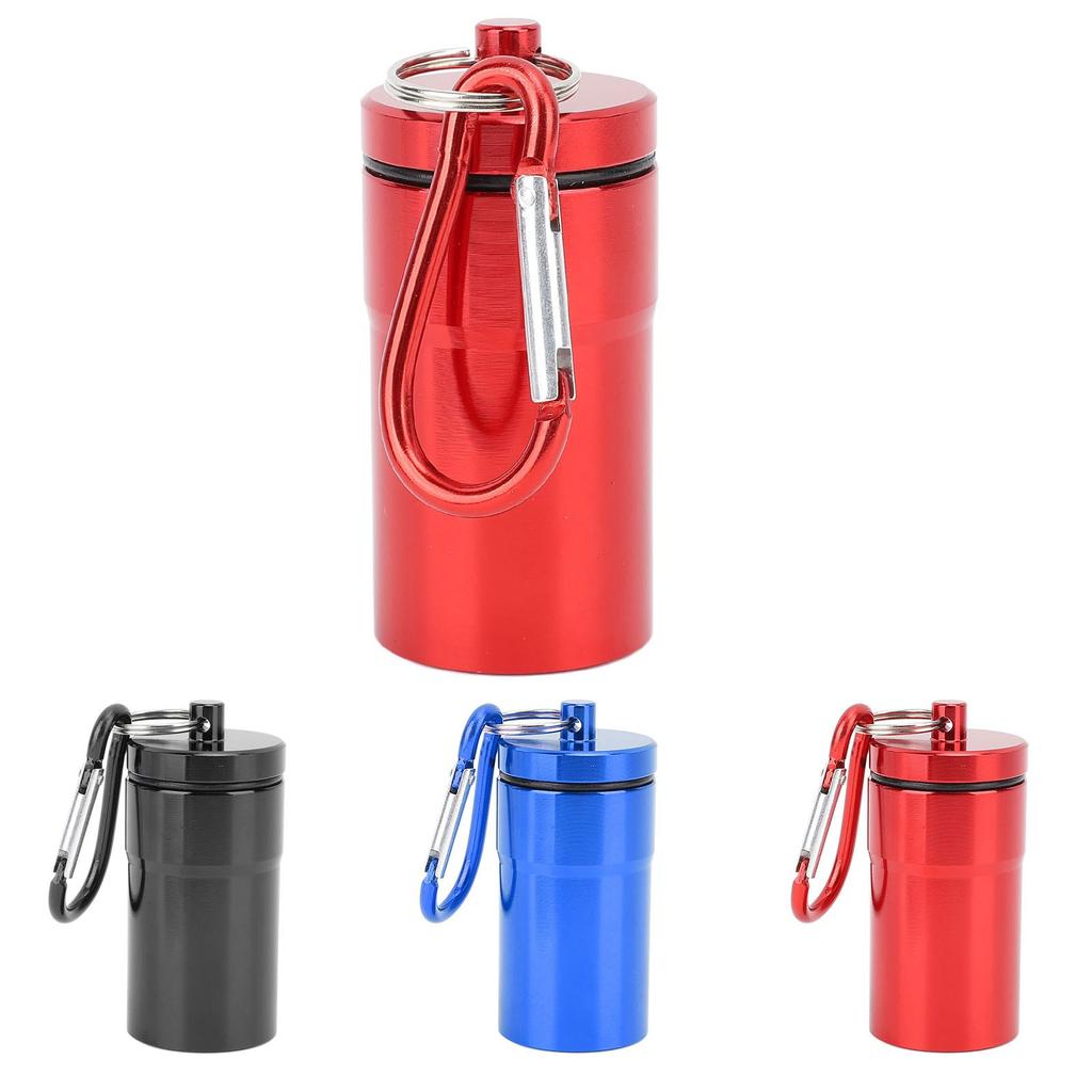Portable Ashtray Easy Cleaning Lightweight  Ash Tray Eco Friendly Aluminum Alloy Detachable Lid with Keychain for Travel