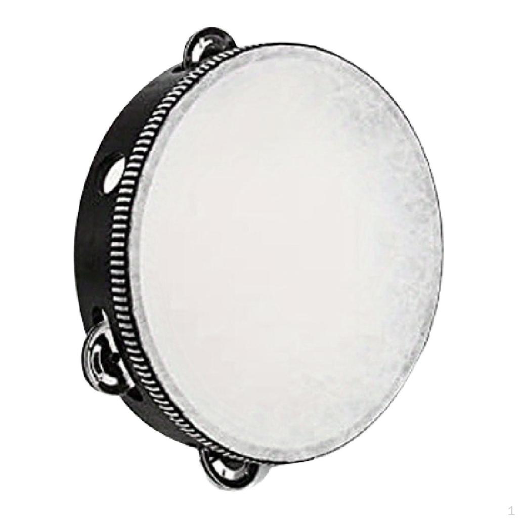Hand Held Tambourine for , Musical Rhythm Toy, Versatile Percussion Instrument
