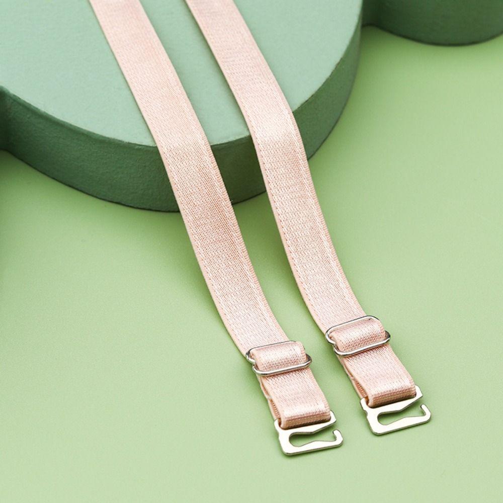 Double-Shoulder Stainless Steel Bra Straps Adjustable Underwear Shoulder Strap  Women