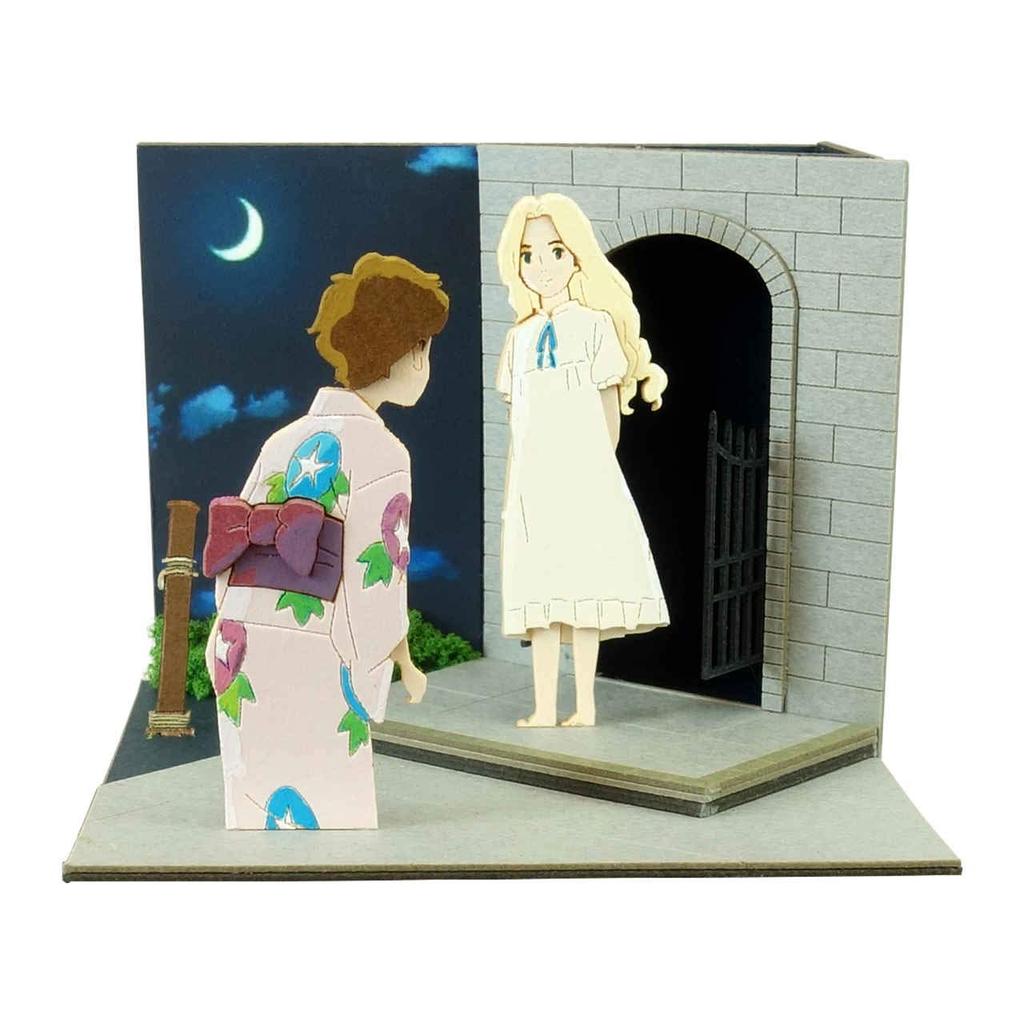Sankei Studio Ghibli Mini When Marnie Was There Secret Friend Paper Craft MP07-111