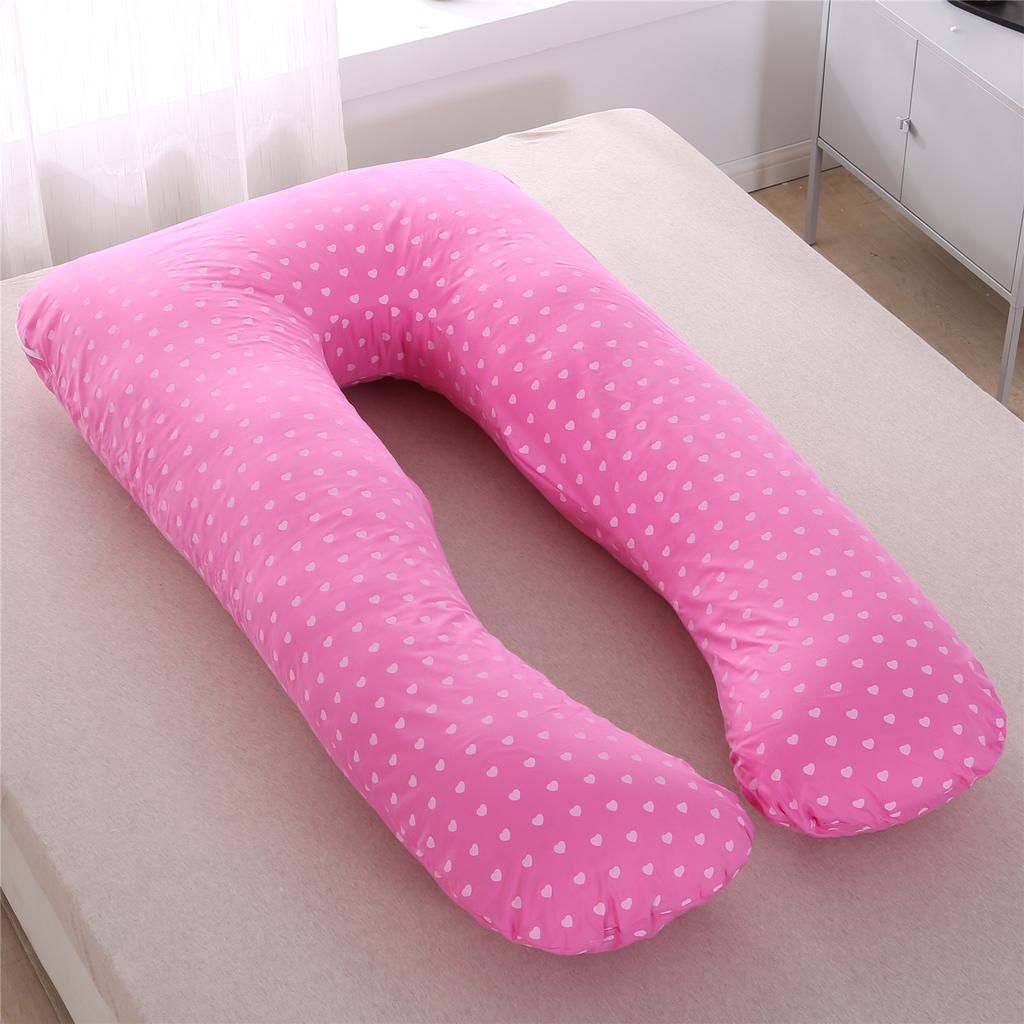 Multifunctional Pregnant Women's Pillow Side Lying Pillow Pure Cotton Detachable and Washable U-shaped Napping Pillow Cushion