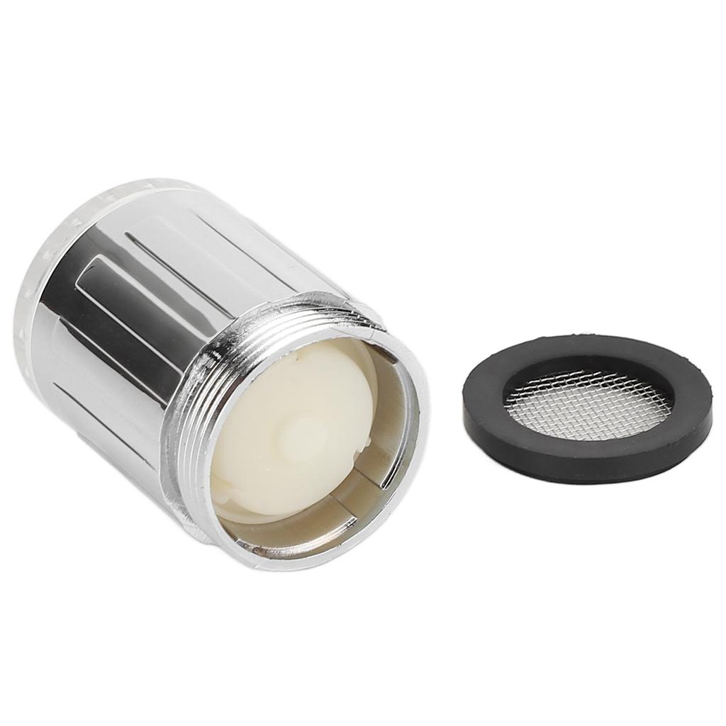 LED Water Faucet 3 Colors Changing RGB Temperature Control Multifunctional Kitchen Faucet for