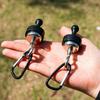 Magnetic Tent Hanger Black (Large), 2-Pack