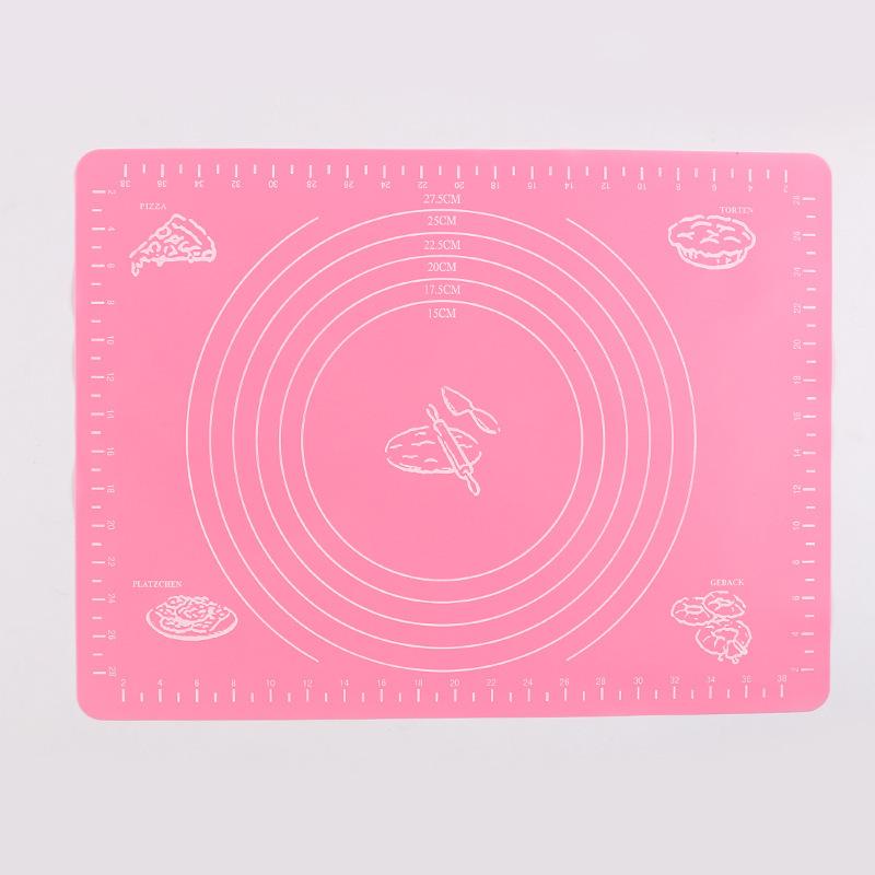 Silicone Kneading & Baking Mat - Heat-Resistant, Thick, Ideal for Dough, Noodles & Cutting