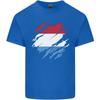Torn Flag Luxembourg Unisexs Light Cotton TShirt