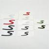 1Pc Car Rear S 4 GTS Letter Emblem Tail Door Trunk Sticker Styling Logo Badge For Panamera Macan Taycan 911 718