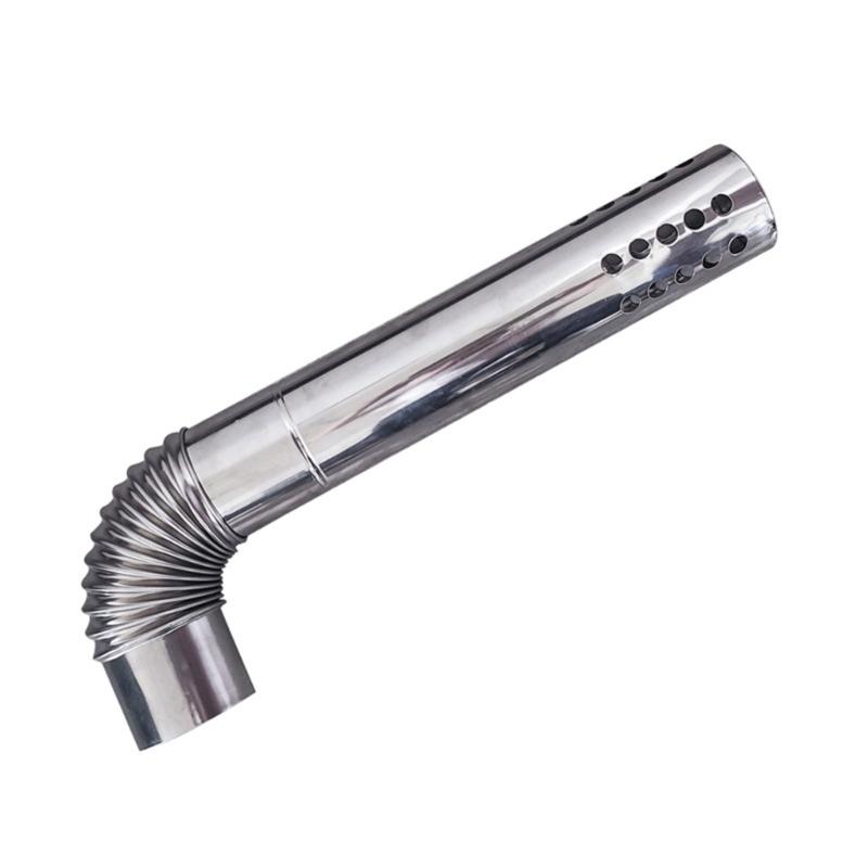 Wind Resistant Outdoor Stove Pipe Tent Heaters Accessory Corrosion Proof Design Camping Equipment for Any Season