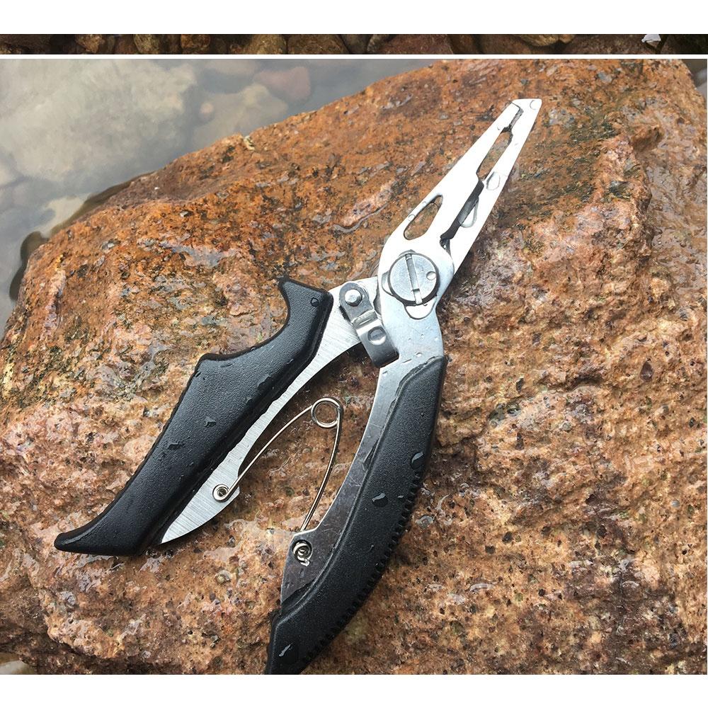 Stainless Steel Fish Control Grip Gripper Lure Multifunctional Plier Hook Plier Fishing Pliers Fishing Tools Tackle Set