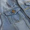 Frühling Herbst Herren Denim Baumwolle Westen Lässige Ripped Revers Vintage Ärmellose Jacke Männer Streetwear Jean Westen Tops Kleidung
