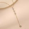 Fashion New Collarbone Chain Spring New Women's Necklace Diamond Pendant Exquisite Trend Jewelry