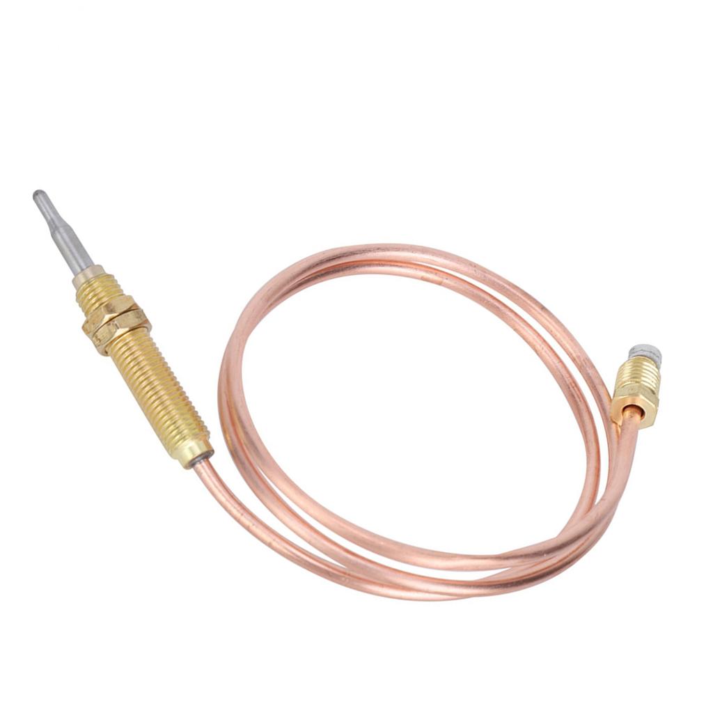 M8 Thread Heating Gas Burner Thermocouple Probe 600mm for Fireplace BBQ Grill Accessories
