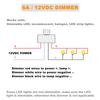 Obeaming 12V Light 12 Volt PWM LED Dimmer Switch with Rotary Knob for Trailer Lighting LED Strip Lights Dimmer, RV, Boat, Truck, Camper, Van,