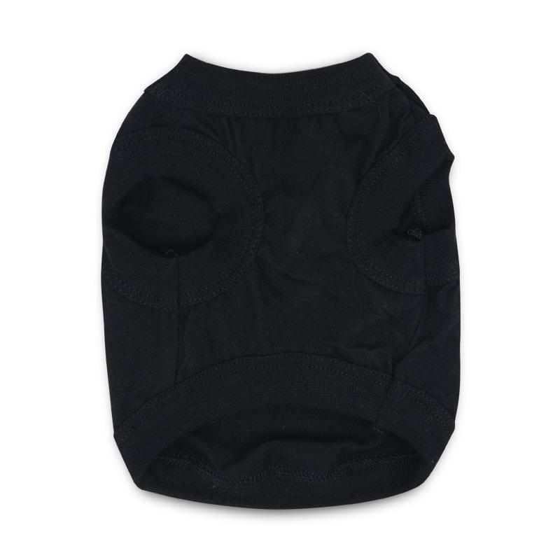 Dog Shirts Pet Clothes Blank Clothing Puppy Vest T-Shirt Sleeveless Costumes Doggy Soft and Breathable Apparel Outfits for Cats