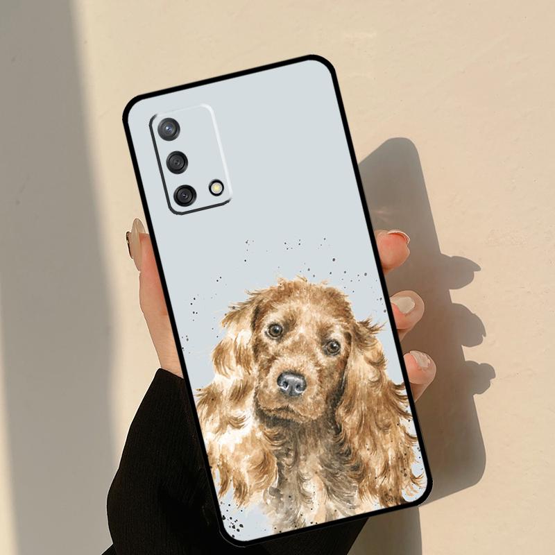 

Cocker Spaniel Dog Case For Oppo A40 A60 A80 A18 A78 A98 A58 A38 A54 A74 A94 A96 A76 A16 A15 A17 A57 A5 A6 Pro OPPO A15