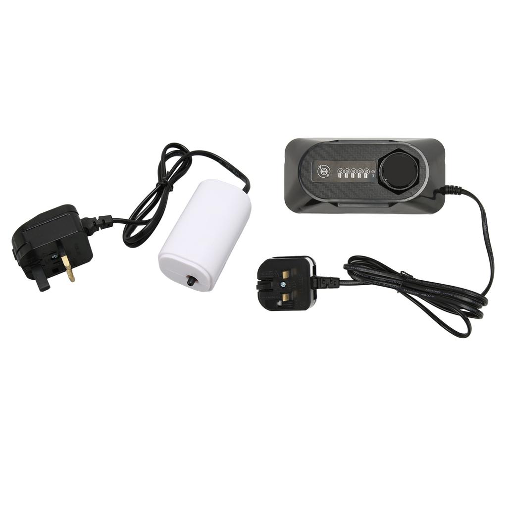 Aquarium Ozongenerator Einstellbar Aquariumpumpe Ozonisator zur Wasserreinigung Algenentfernung Geruch