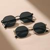 Metal Geometric Women Fashion Glasses For Tropical Beach Vacay Shopping Outdoor Casual Activities Street Snap Accessories