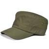 AVIREX Cotton Embroidered Work Simple Style Size Cap, (Regular (Approx. 57-59cm), Khaki)