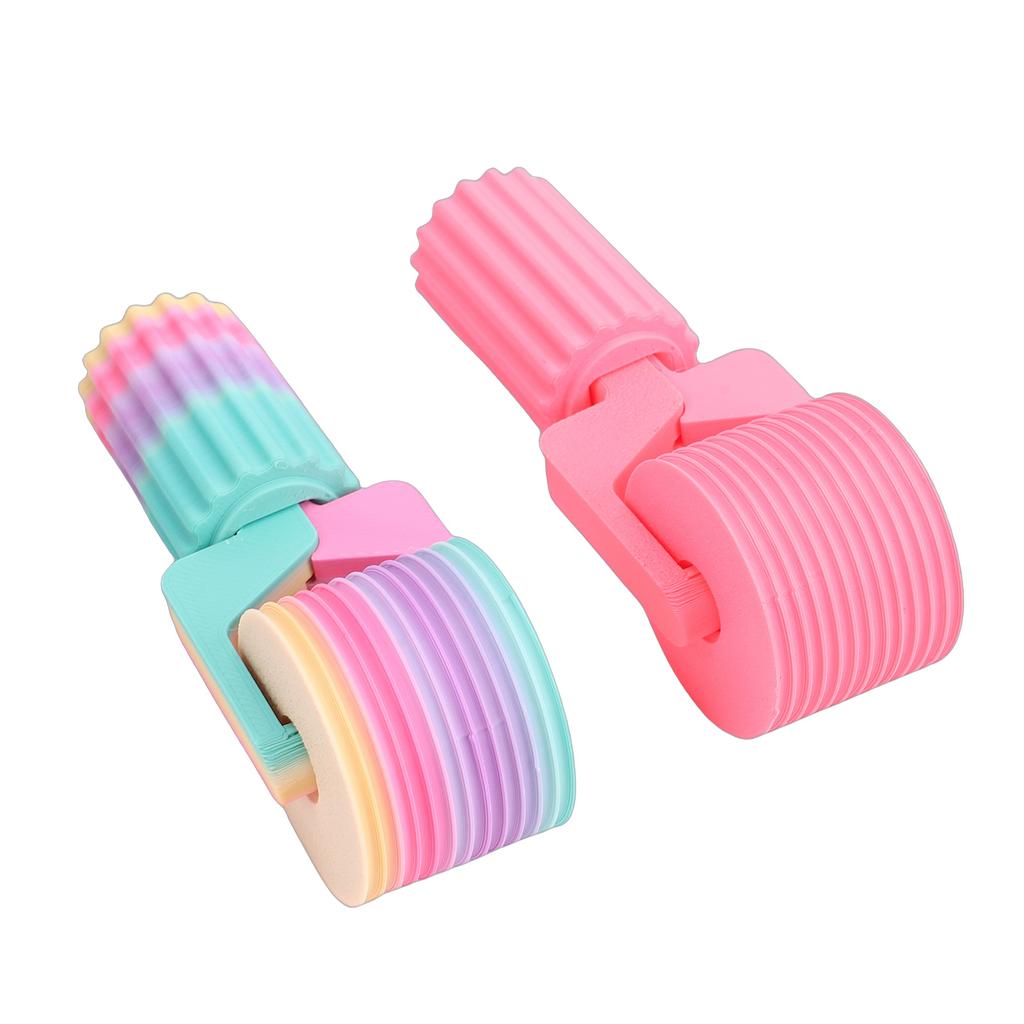 2pcs Rhinestone Art Roller Comfortable Grip PLA Handle Rhinestone Embroidery Hand Roller Tool for DIY Crafting