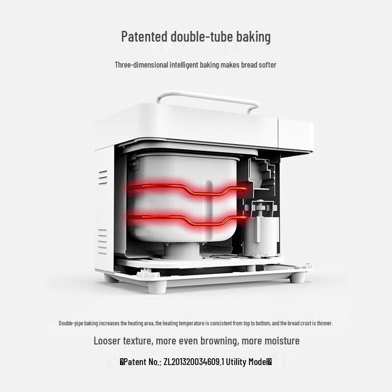 Petrus Automatic Bread Maker with Ice Cream Function CN plug (adapter included)