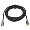 Type C Extension Cable USB3.2 100W 20Gbps 8k 60hz Male To Male Type C Adapter for Office Learning