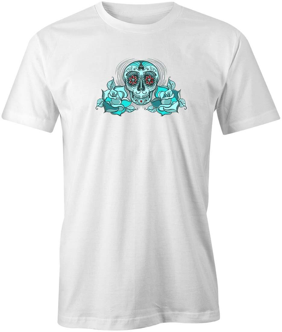

SKULL CANDY FLOWER TShirt Tee Short-Sleeved Cotton CLOTHING ART S1WCA8 S разноцветный