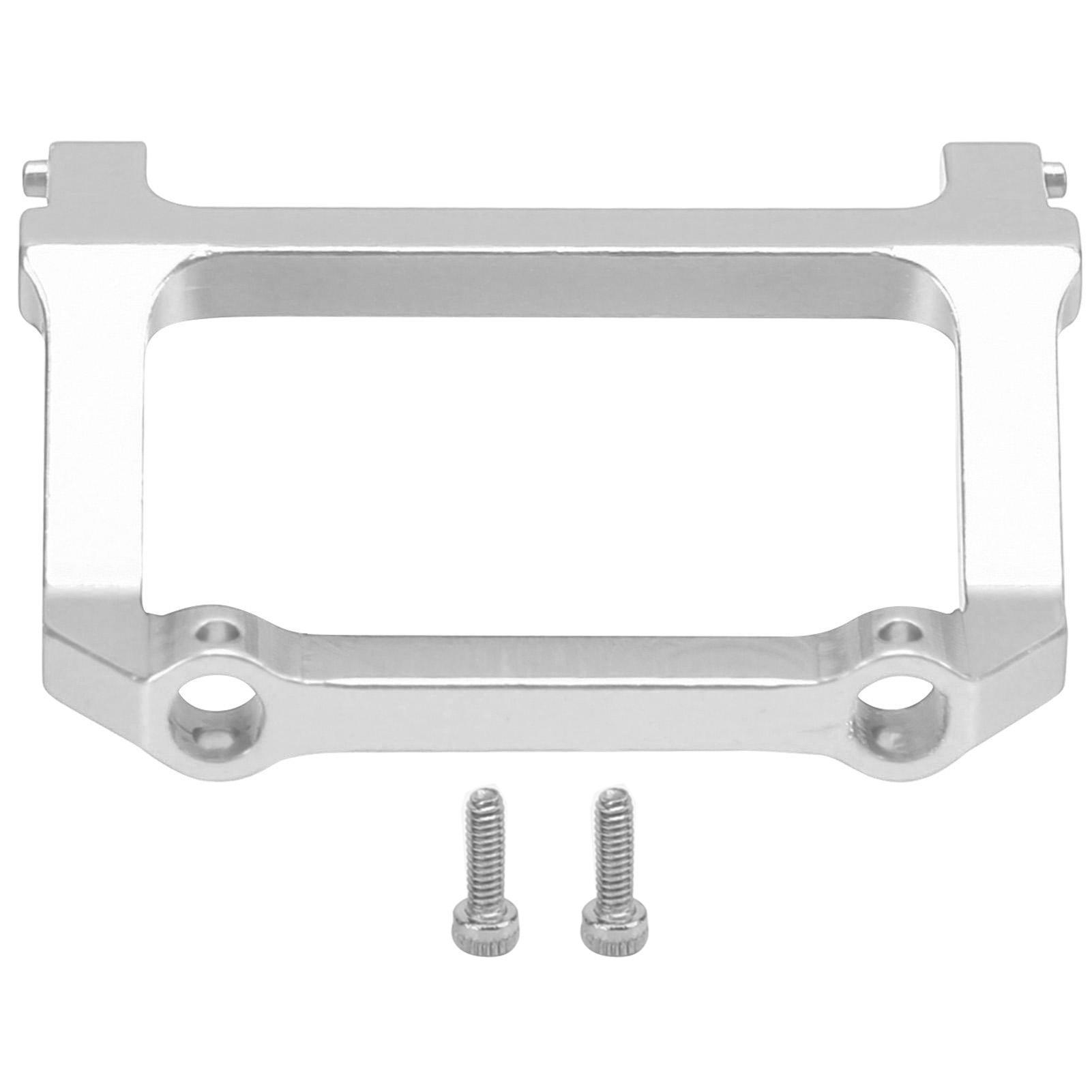 

RC Aluminium Alloy Front Bumper Mount for Axial SCX24 C10 124 RC Car Upgrade PartsSilver