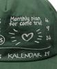 Kalenda Monthly Plan 5Pannel Cap [Teal]