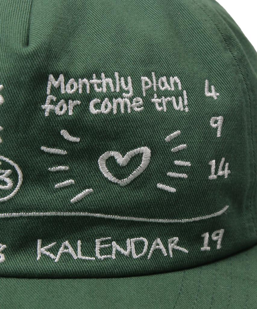 Kalenda Monthly Plan 5Pannel Cap [Teal]