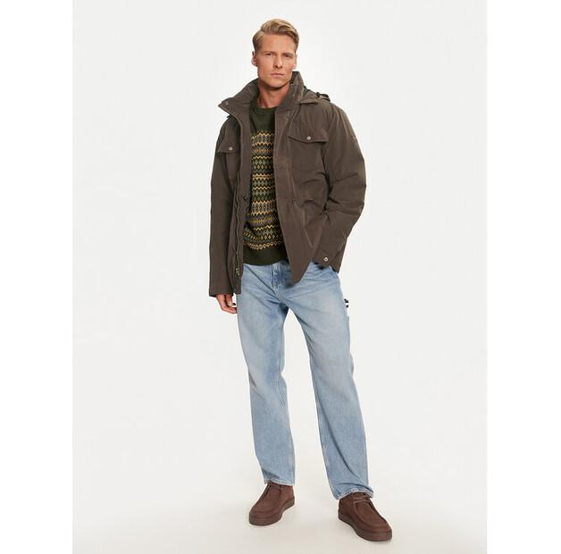 Зимняя куртка Wrangler 112358096, коричневая, стандартный крой